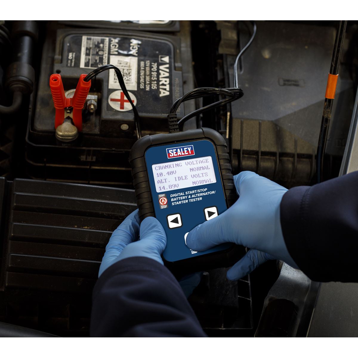 Sealey BT2011 Digital Start/Stop Battery & Alternator/Starter Tester 12/24V Sealey