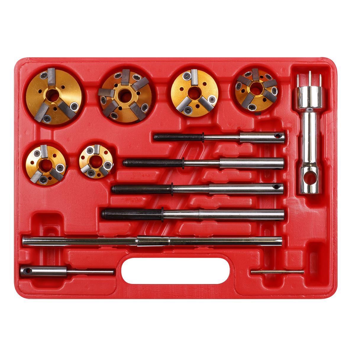 Sealey VS1825 Valve Seat Cutter Set 14pc Sealey