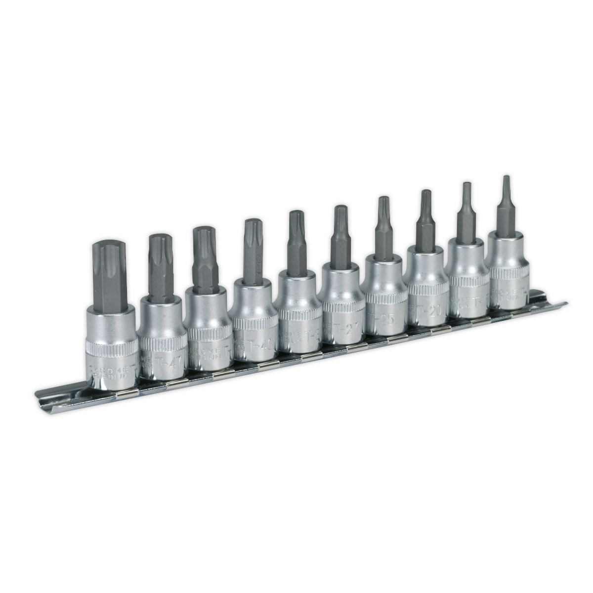 Sealey AK6207 TRX-Star* Socket Bit Set 10pc 3/8"Sq Drive Sealey