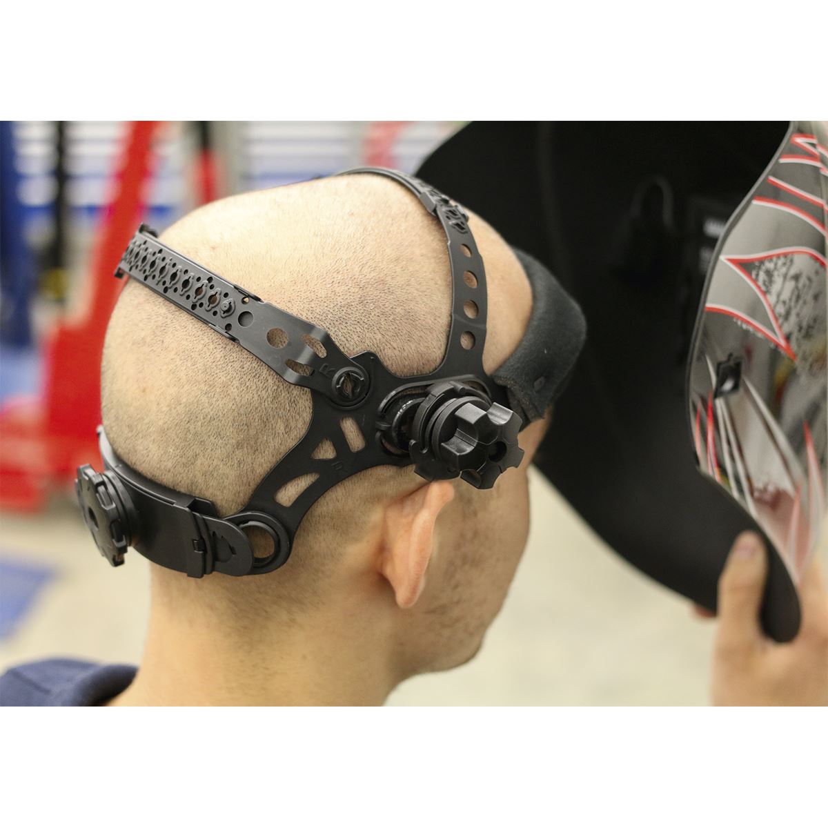 Sealey PWH600 Welding Helmet Auto Darkening - Shade 9-13 Sealey