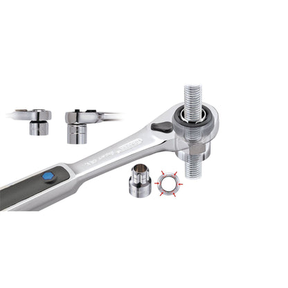 Draper 16482 Go Through' Metric Socket Set 19 piece Draper