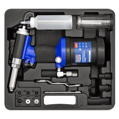 Sealey SA316 Air/Hydraulic Riveter Heavy-Duty Vacuum System Sealey