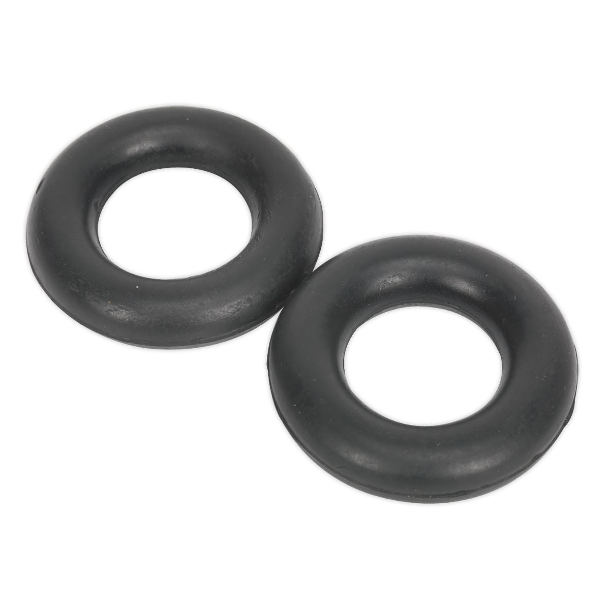 Sealey EX04 Exhaust Mounting Rubbers - L59 x W59 x D13.5 (Pack of 2) Sealey