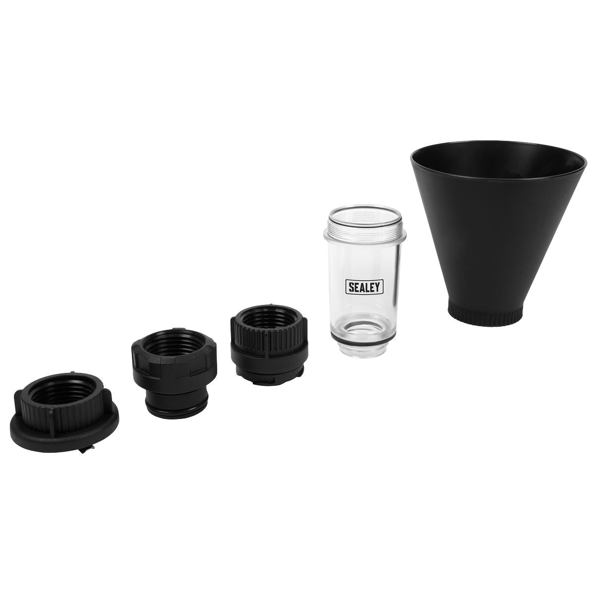 Sealey VS7105 Engine Oil Funnel Set 5pc - Audi Seat Skoda Volkswagen Sealey