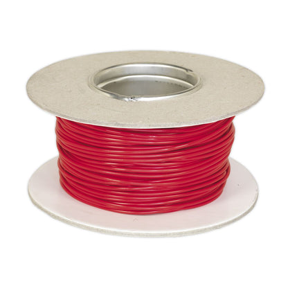 Sealey AC3220RE Automotive Cable Thin Wall Single 1mm² 32/0.20mm 50m Red Sealey