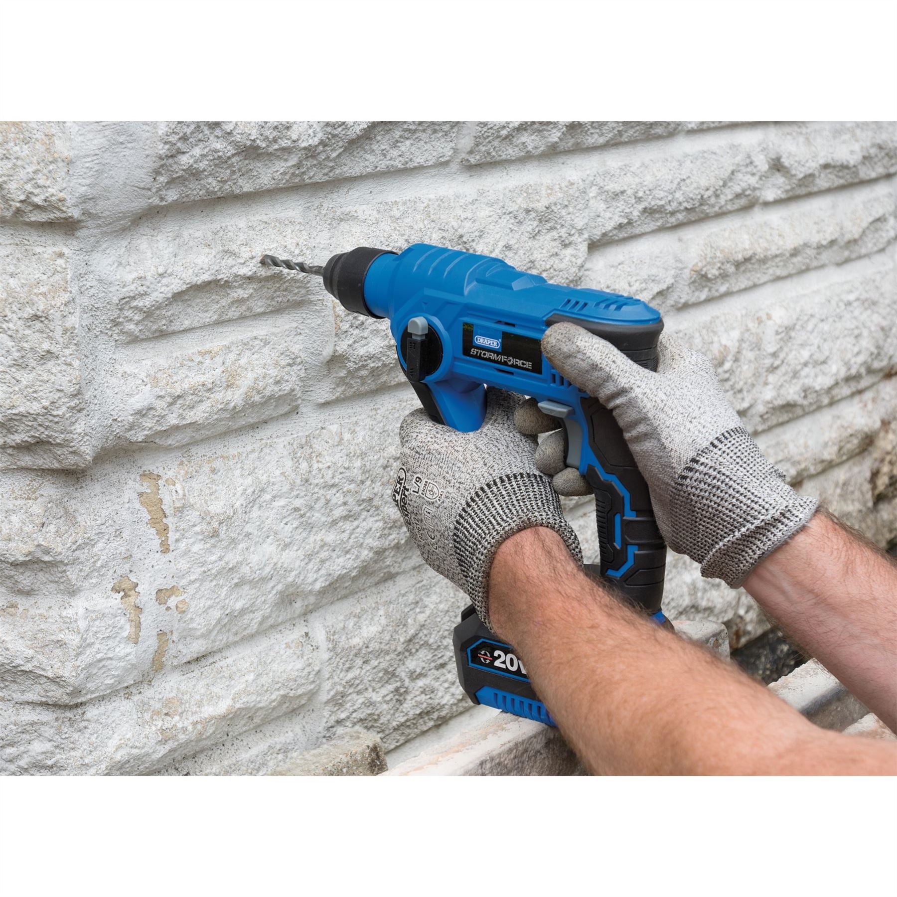 Draper 89512 Storm Force® 20V SDS+ Rotary Hammer Drill Sold Bare Draper