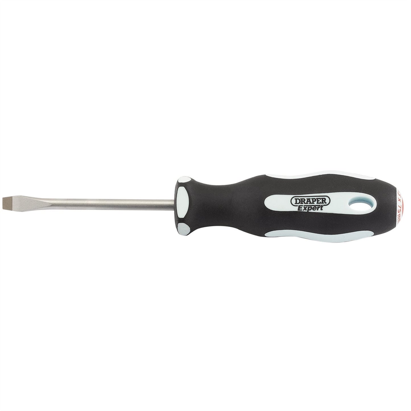 Draper 34976 Plain Slot Soft Grip Screwdriver 5.5 x 75mm Draper
