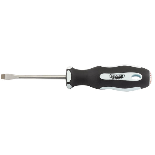 Draper 34976 Plain Slot Soft Grip Screwdriver 5.5 x 75mm Draper
