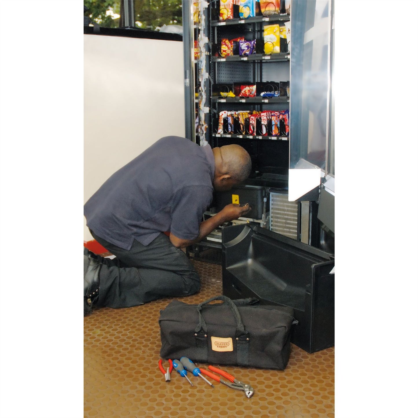 Draper 72973 Expert Canvas Tool Bag 460 x 160 x 170mm Draper