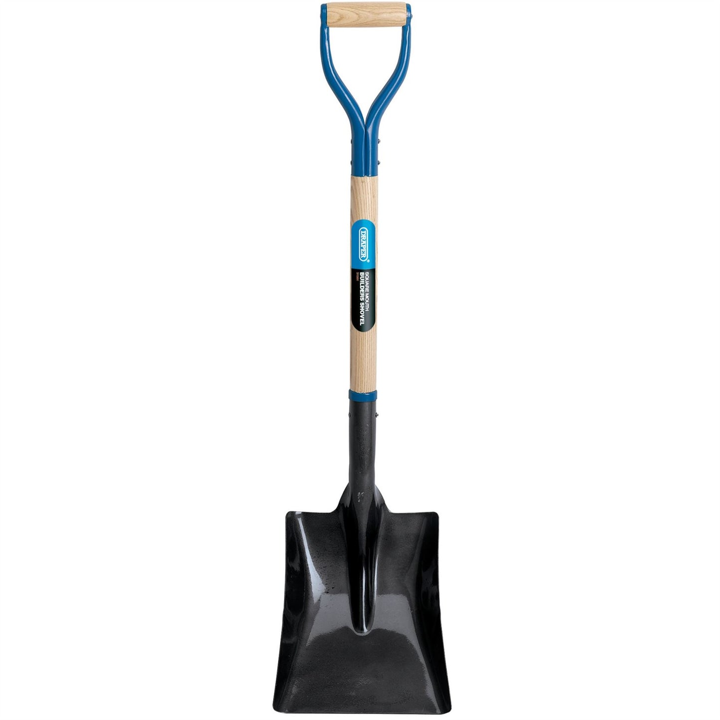 Draper 31391 Steel Square Mouth Builders Shovel with Hardwood Shaft Draper