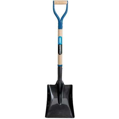 Draper 31391 Steel Square Mouth Builders Shovel with Hardwood Shaft Draper