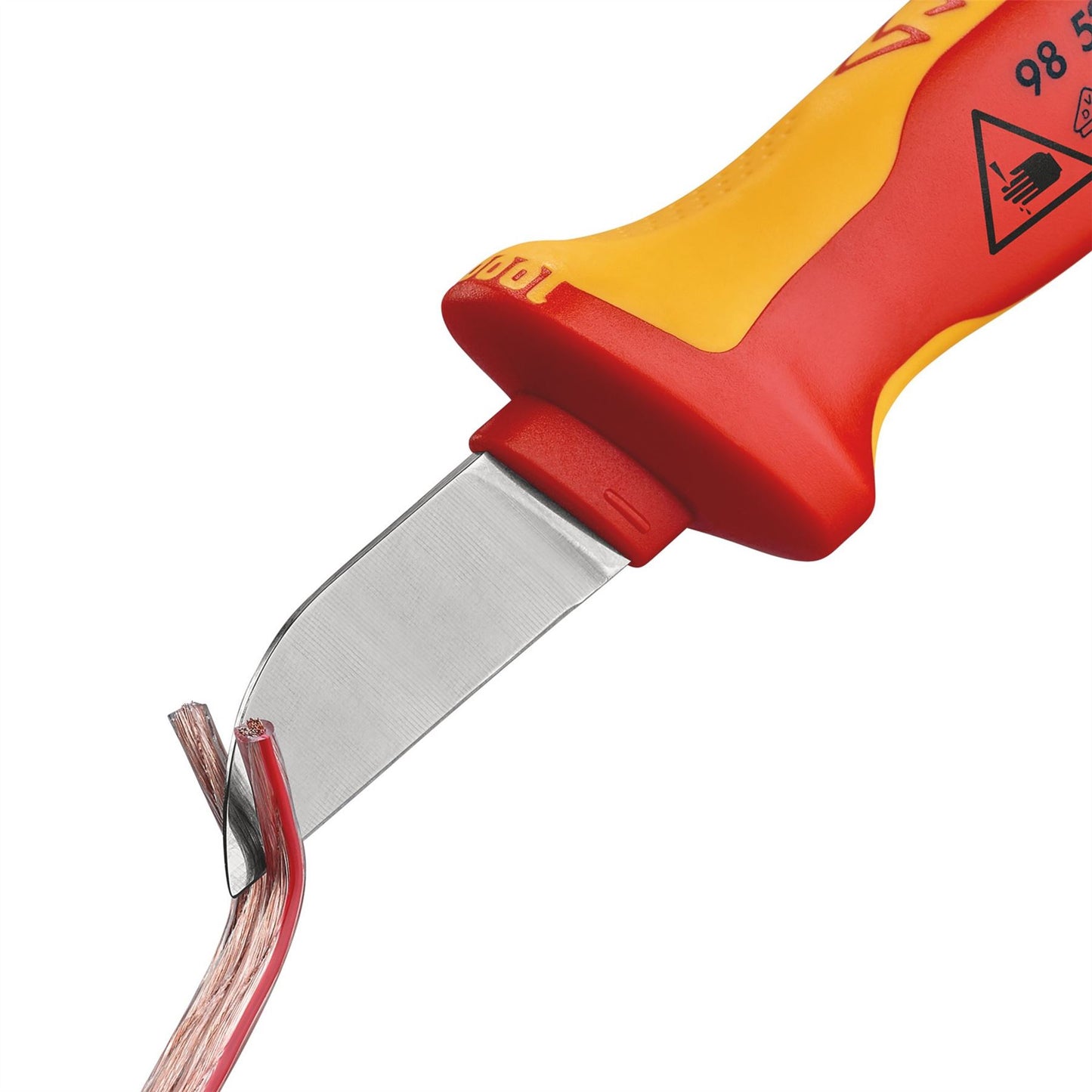 Knipex 21489 98 52 Cable Knife insulating multi-component handle VDE-tested 190mm Knipex