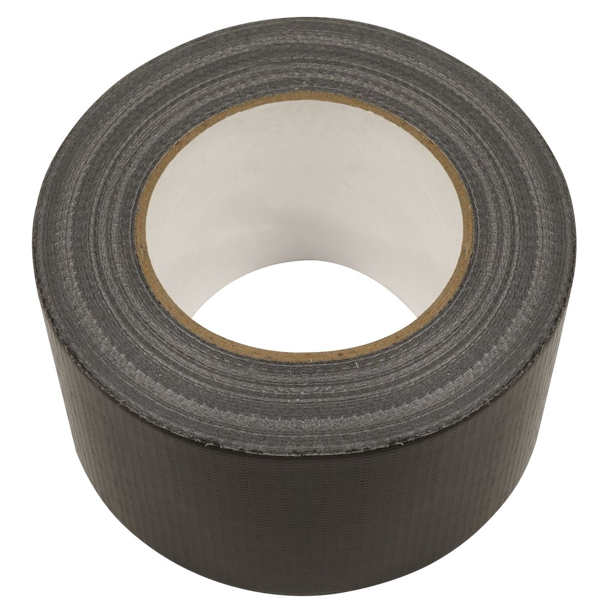 Sealey DTB75 Black Duct Tape 75mm x 50m Sealey