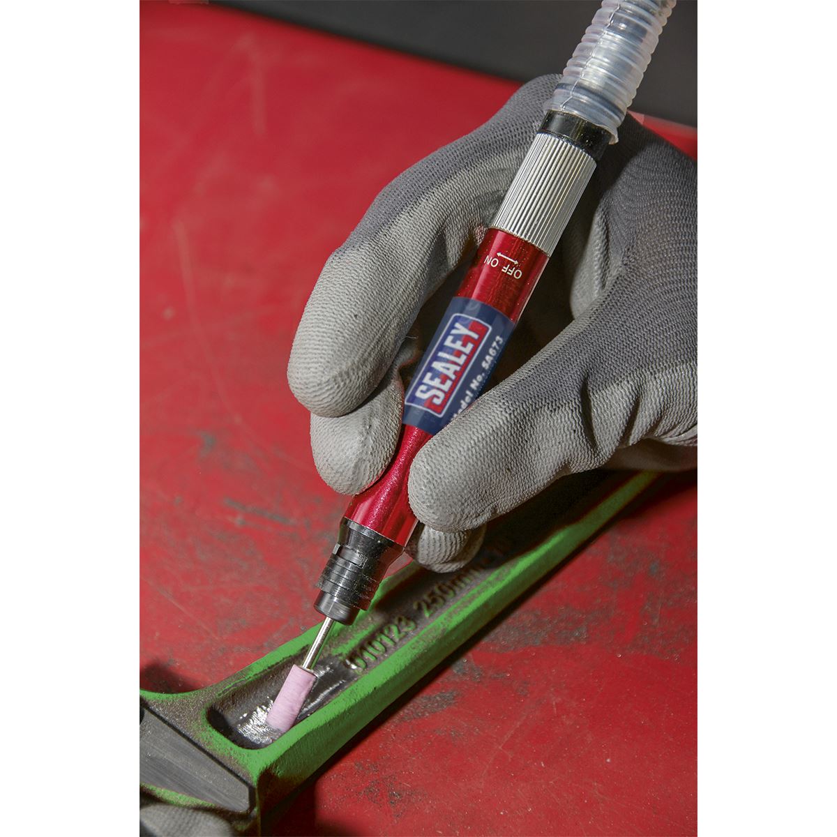 Sealey SA673 Air Micro Die Grinder Ø3mm Collet Sealey