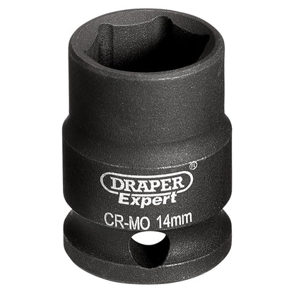 Draper 06874 Expert HI-TORQ® 6 Point Impact Socket 3/8" Sq. Dr. 14mm Draper