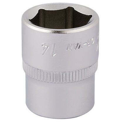 Elora 11103 Hexagon Socket 1/4" Sq. Dr. 14mm Elora
