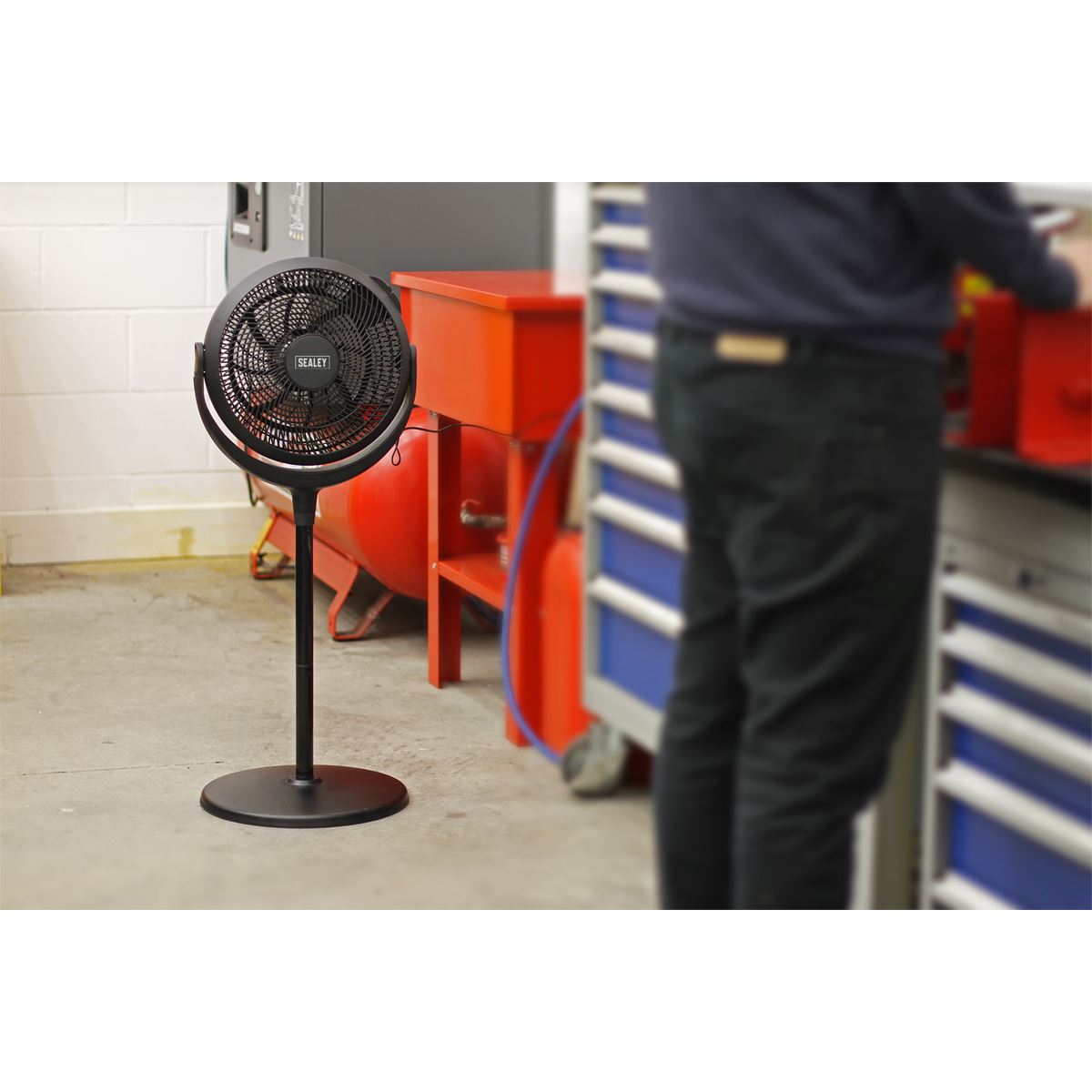 Sealey SFF12DP Desk & Pedestal Fan 12" 230V Sealey