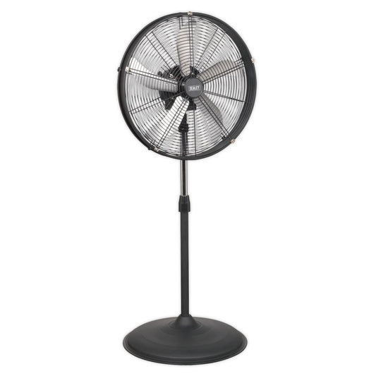 Sealey HVF20PO Industrial High Velocity Oscillating Pedestal Fan 20" 230V Sealey