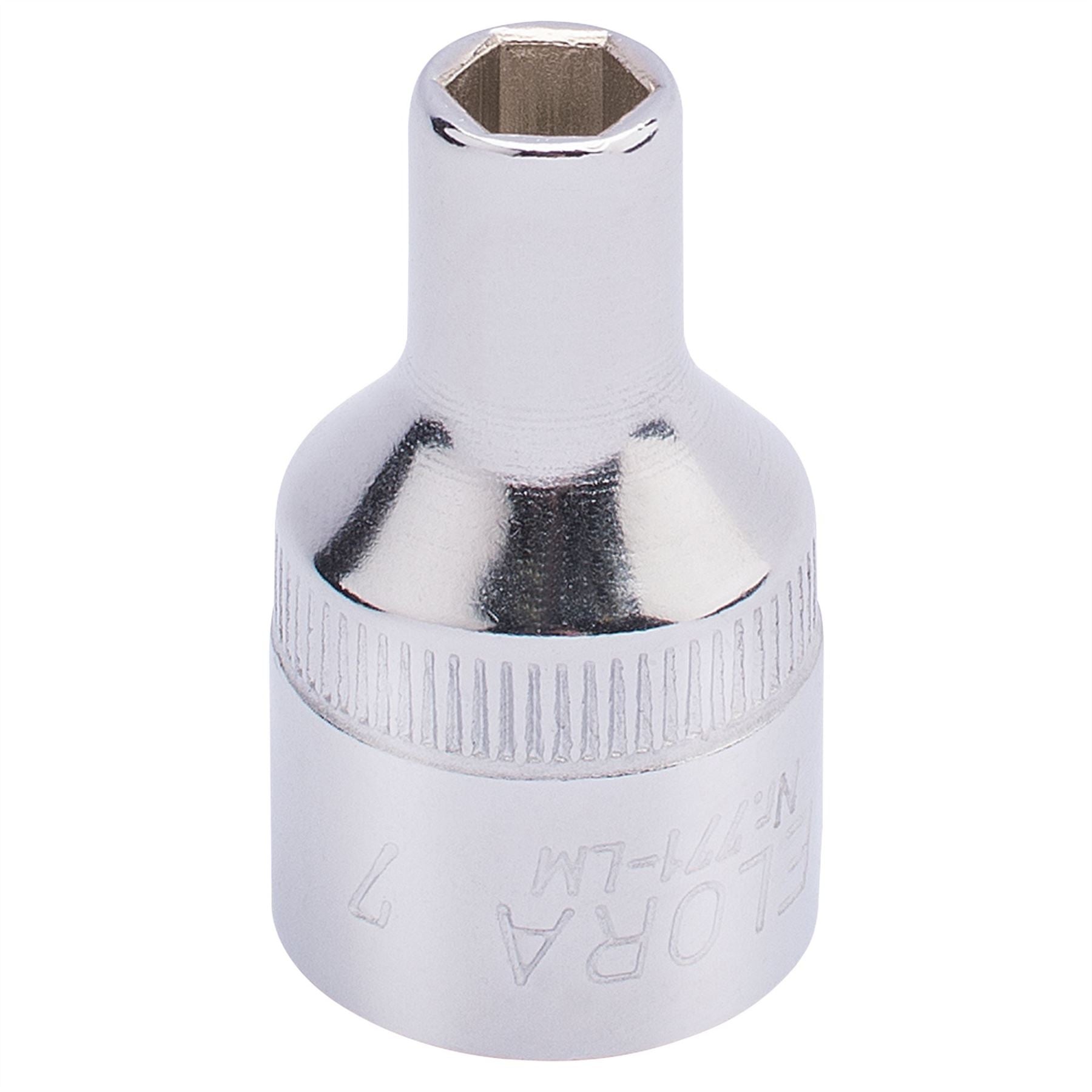 Elora 15296 Hexagon Socket 1/2" Sq. Dr. 7mm Elora