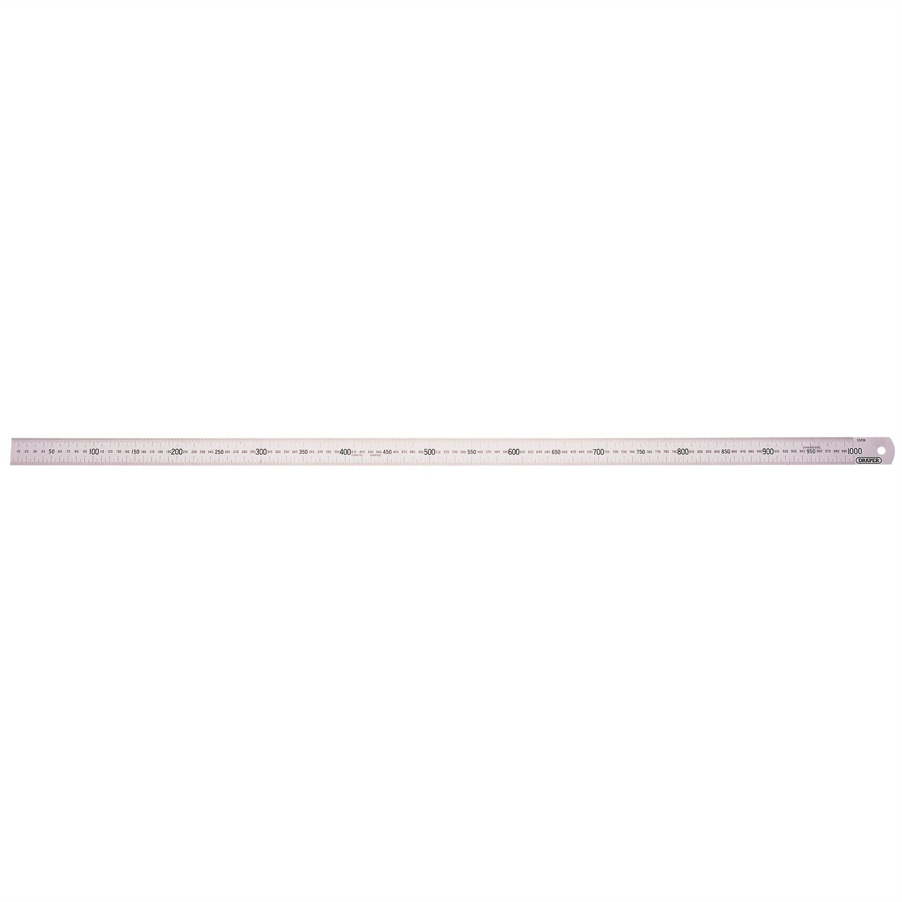 Draper 22673 Stainless Steel Rule 1000mm/36" Draper