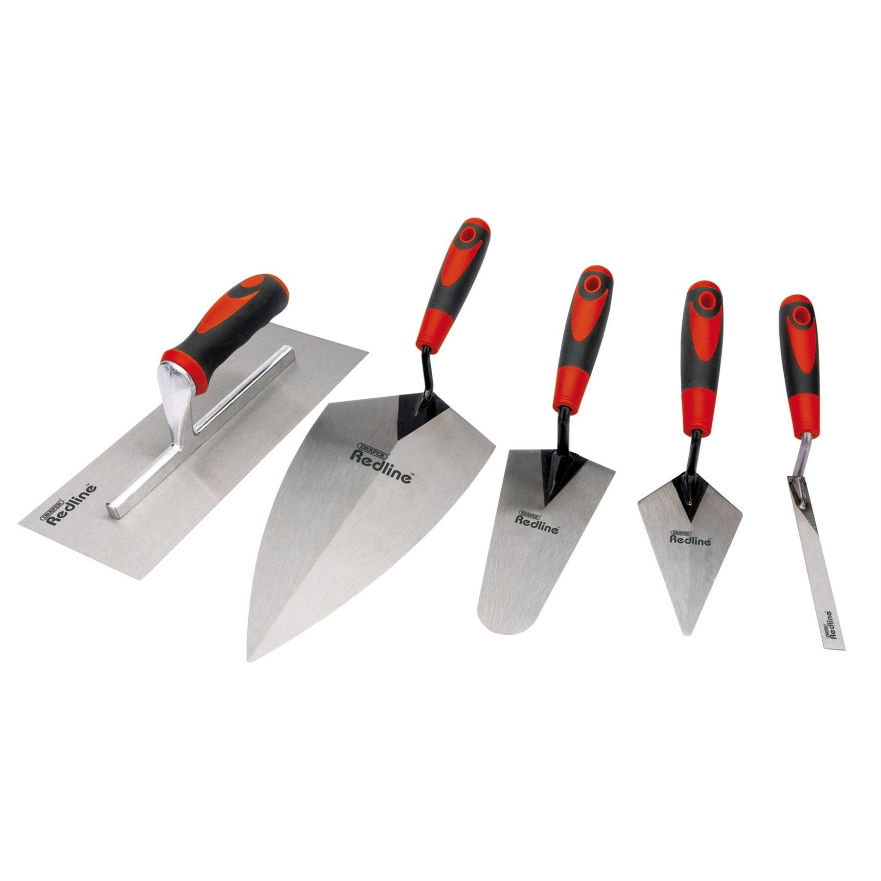 Draper 69153 Redline® Trowel Set 5 Piece Draper