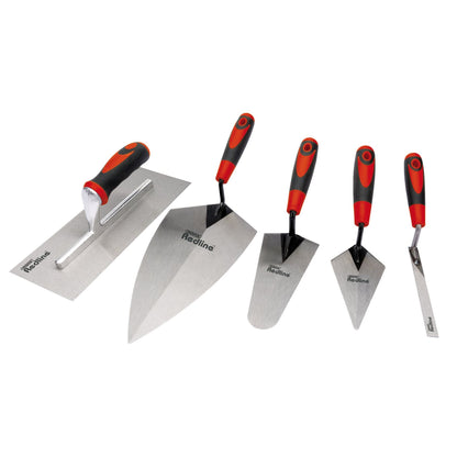 Draper 69153 Redline® Trowel Set 5 Piece Draper