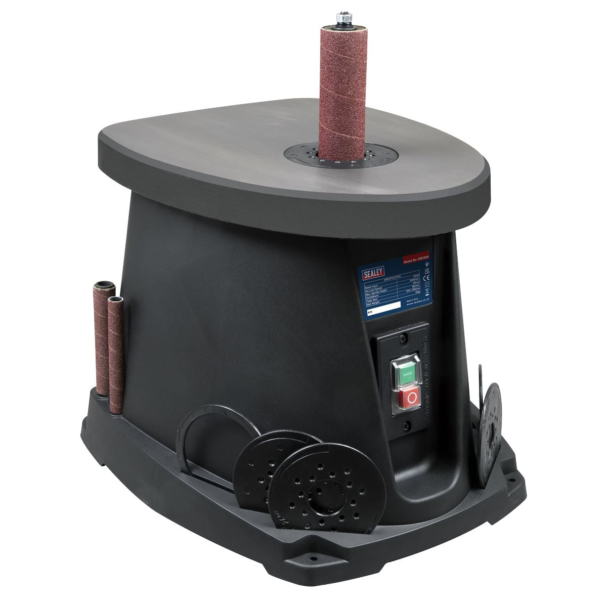 Sealey SM1200 Oscillating Spindle/Bobbin Sander 450W Sealey