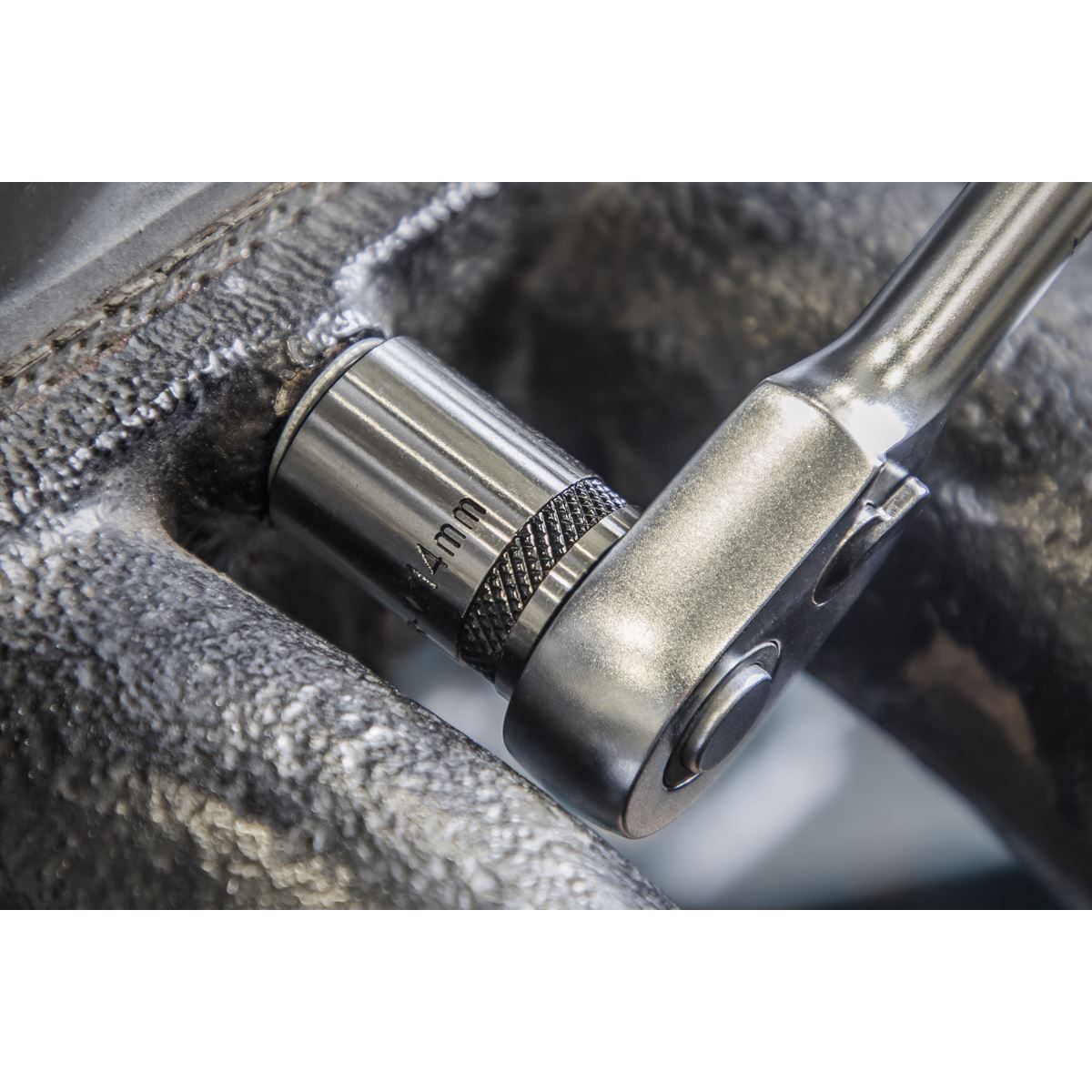 Sealey AK7992 Socket Set 12pc 3/8"Sq Drive Metric - Premier Black Sealey