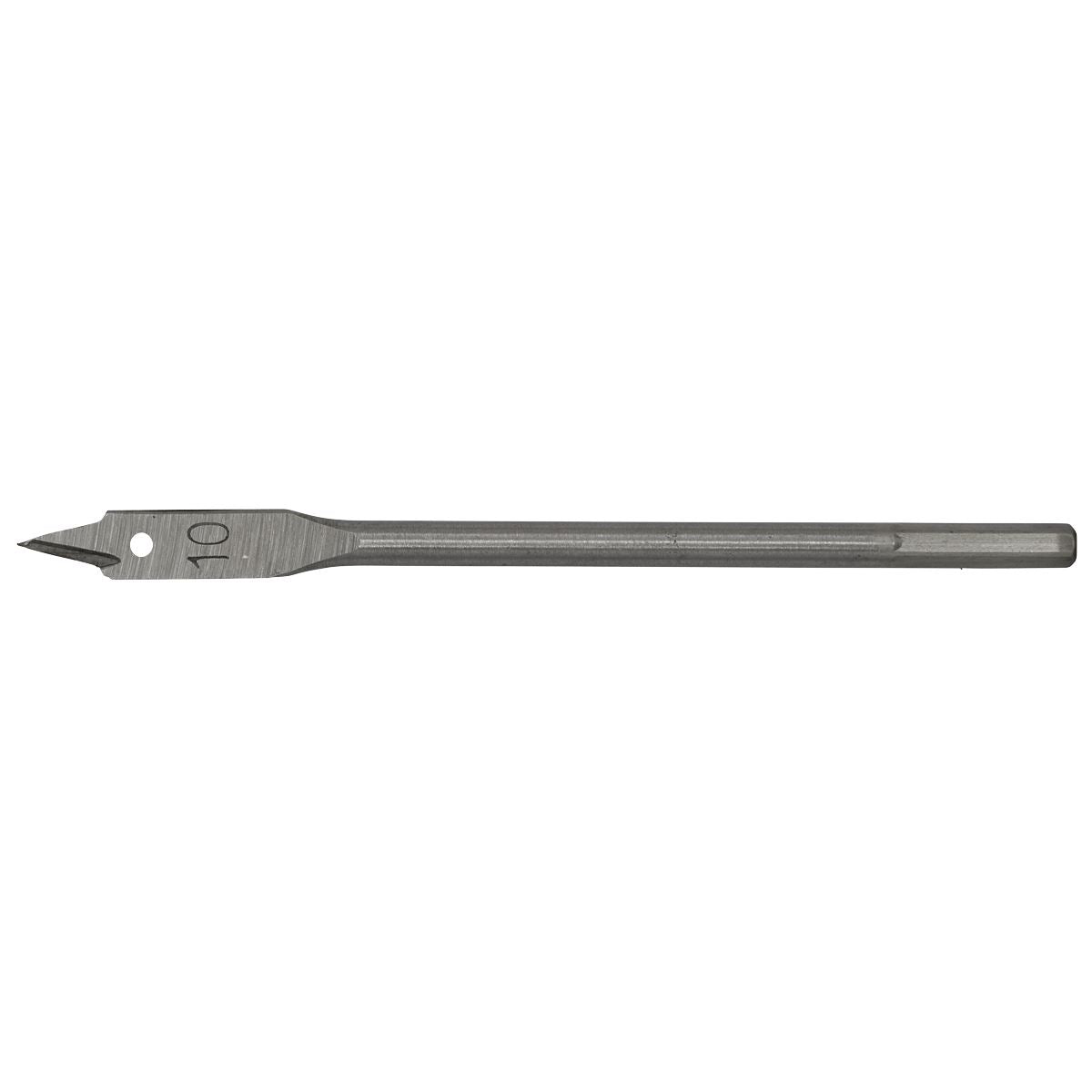 Sealey FWB10 Flat Wood Bit Ø10mm x 152mm Sealey