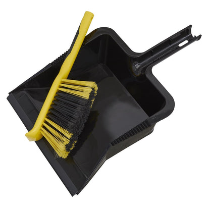 Sealey BM04HX Bulldozer Yard Dustpan & Brush Set Sealey