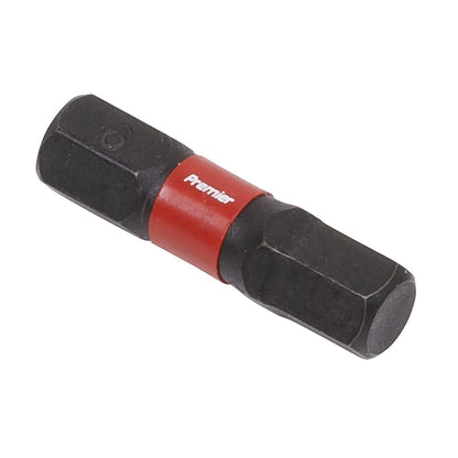 Sealey AK8214 Hex 6mm Impact Power Tool Bits 25mm - 3pc Sealey