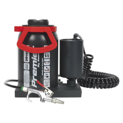 Sealey AM30 Premier Manual/Air Hydraulic Bottle Jack 30 Tonne Sealey