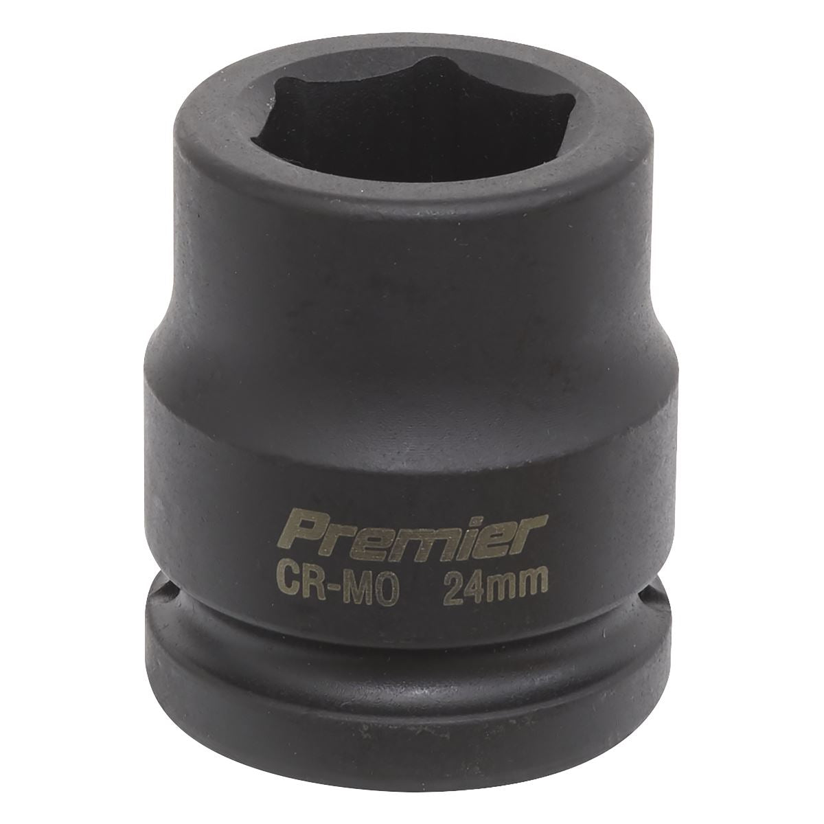 Sealey IS3424 Impact Socket 24mm 3/4"Sq Drive Sealey