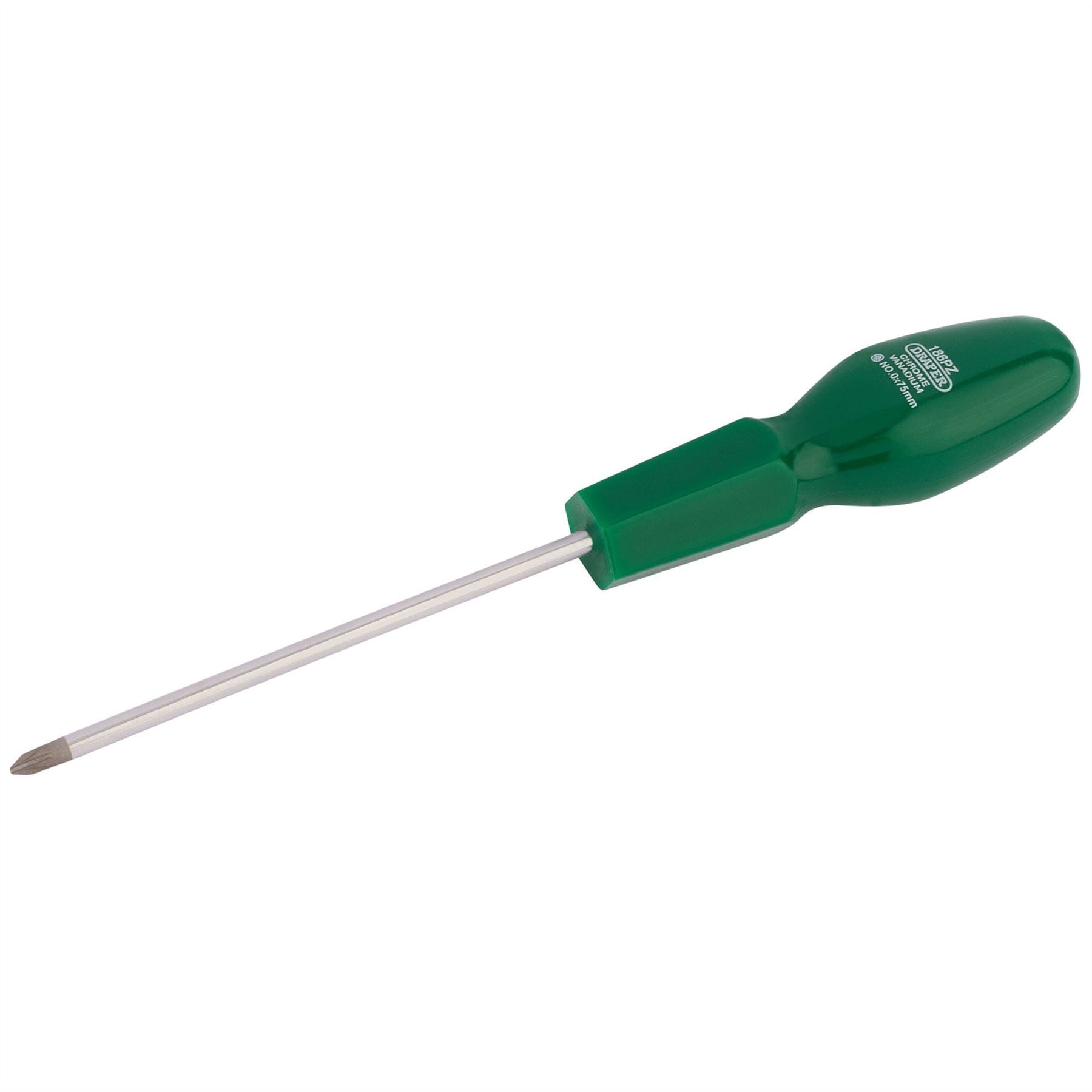 Draper 22356 PZ Type Cabinet Pattern Screwdriver No.0 x 75mm Sold Loose Draper