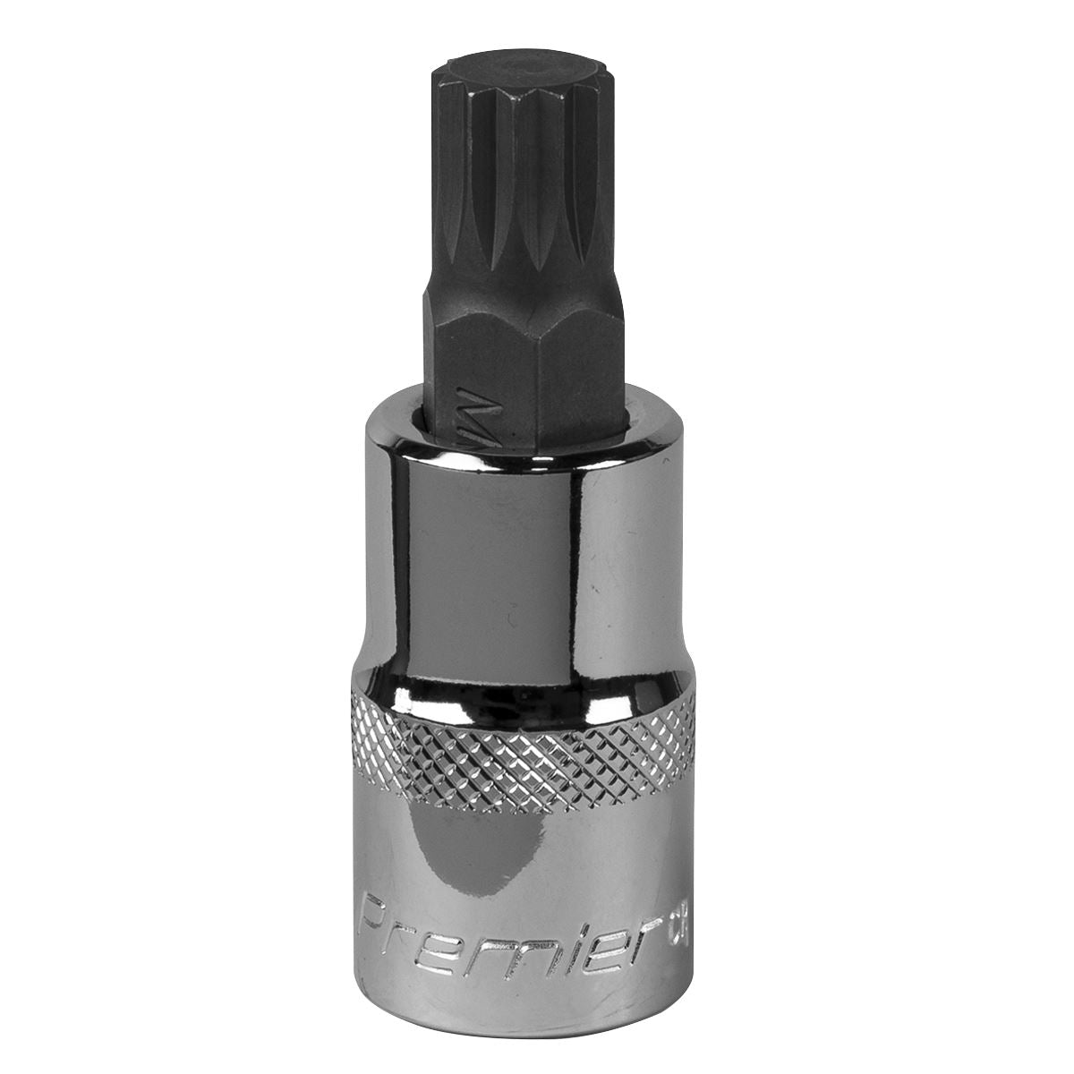 Sealey SBS016 Spline Socket Bit M12 1/2"Sq Drive Sealey