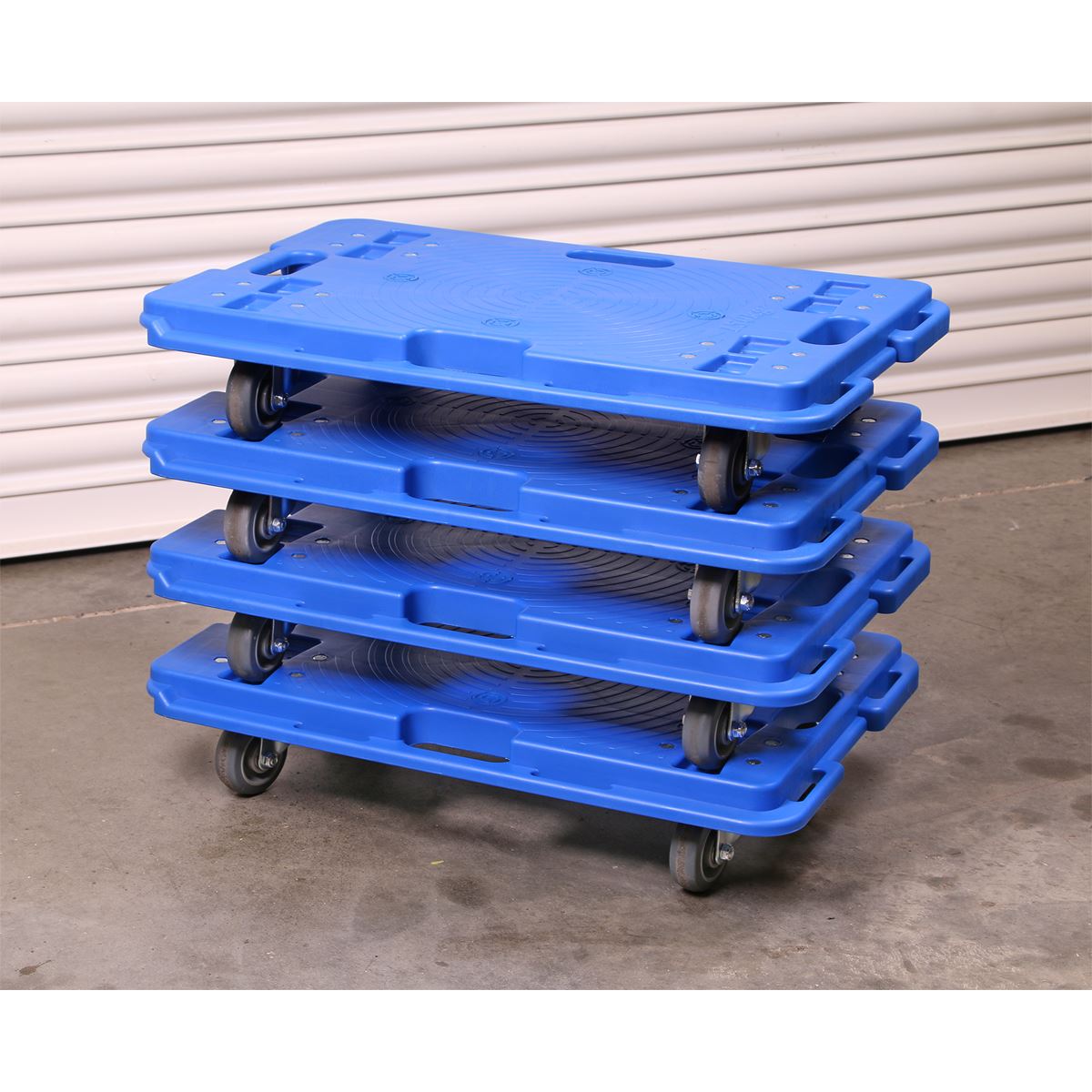 Sealey CM150 Interlocking Plastic Dolly 150kg Capacity Sealey
