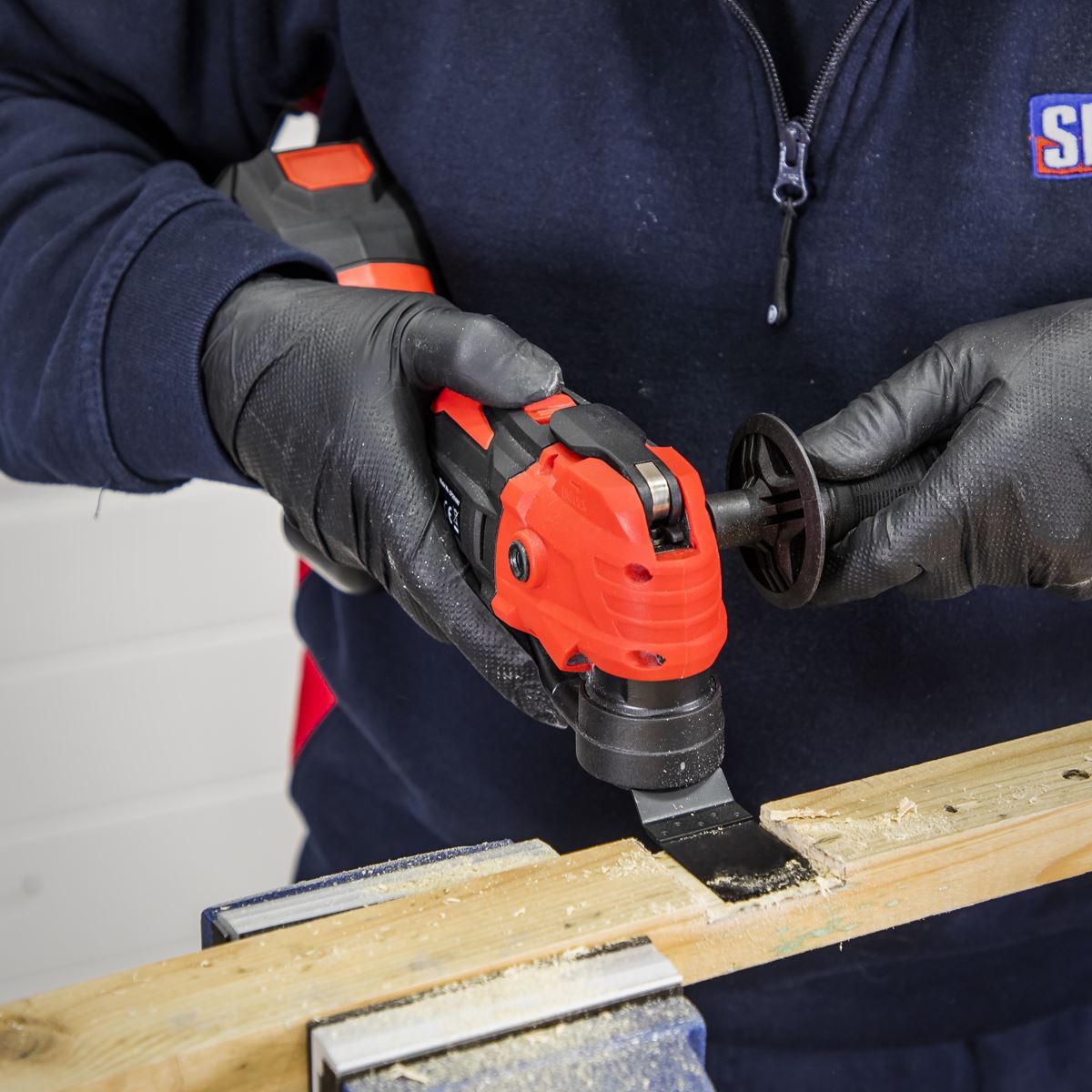 Sealey SMTC3 Multi-Tool Universal Cutting Blade Set 3pc Sealey