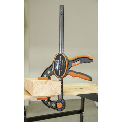 Sealey QBC3002 Quick Bar Clamp 300mm - 2pc Set Sealey