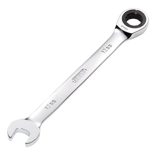 Draper 31009 Metric Ratcheting Combination Spanner 12mm Draper