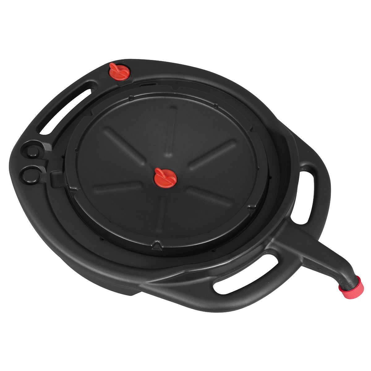 Sealey DRP38 Oil/Fluid Drain Pan & Recycle Container 8L Sealey