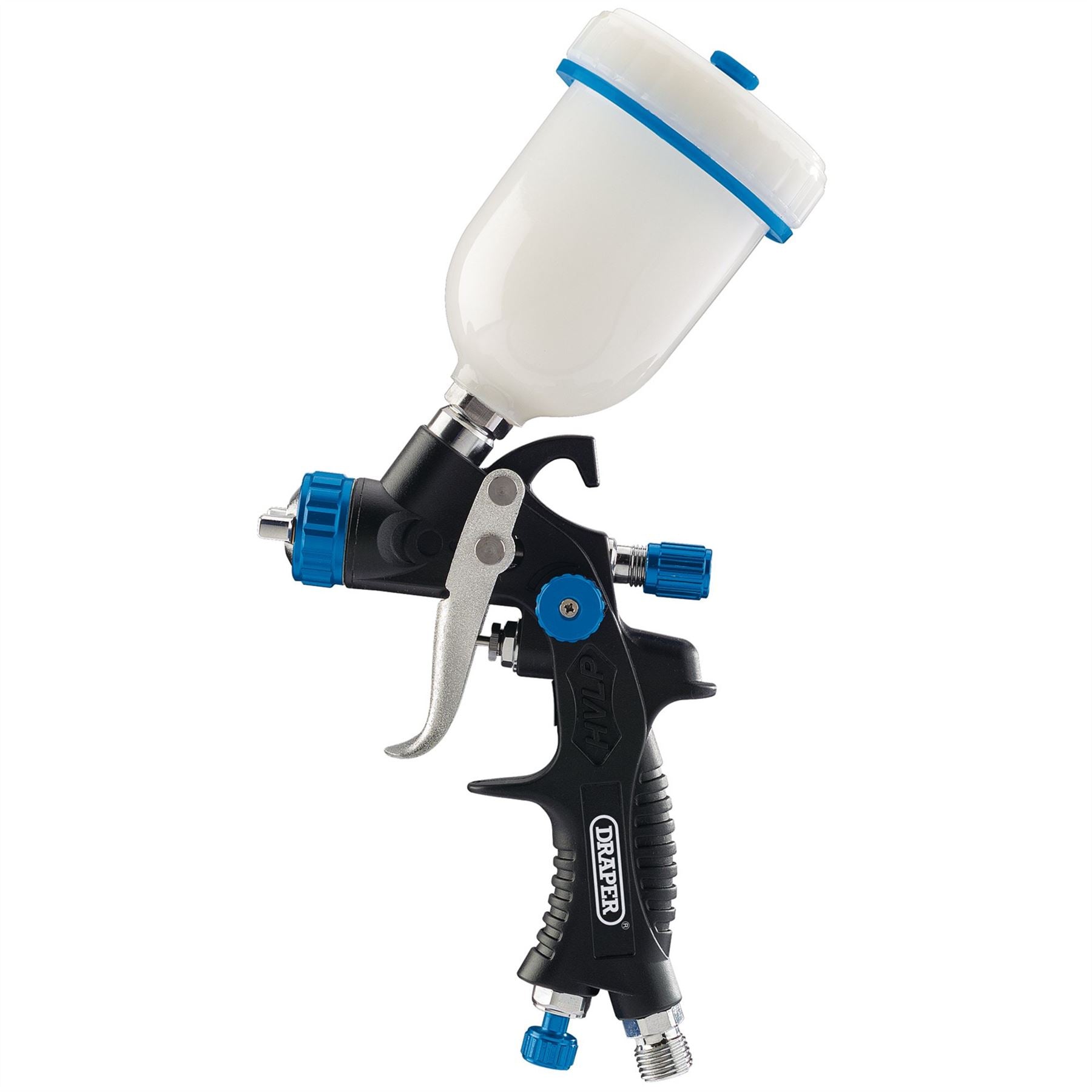 Draper 09709 Gravity Feed HVLP Composite Body Air Spray Gun 100ml Draper