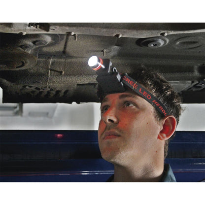 Sealey HT103LED Head & Hat Torch 3W SMD LED 3 x AAA Cell Sealey