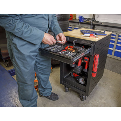 Sealey APPTR8 8 Power Tool Rack Trolley 450mm Sealey