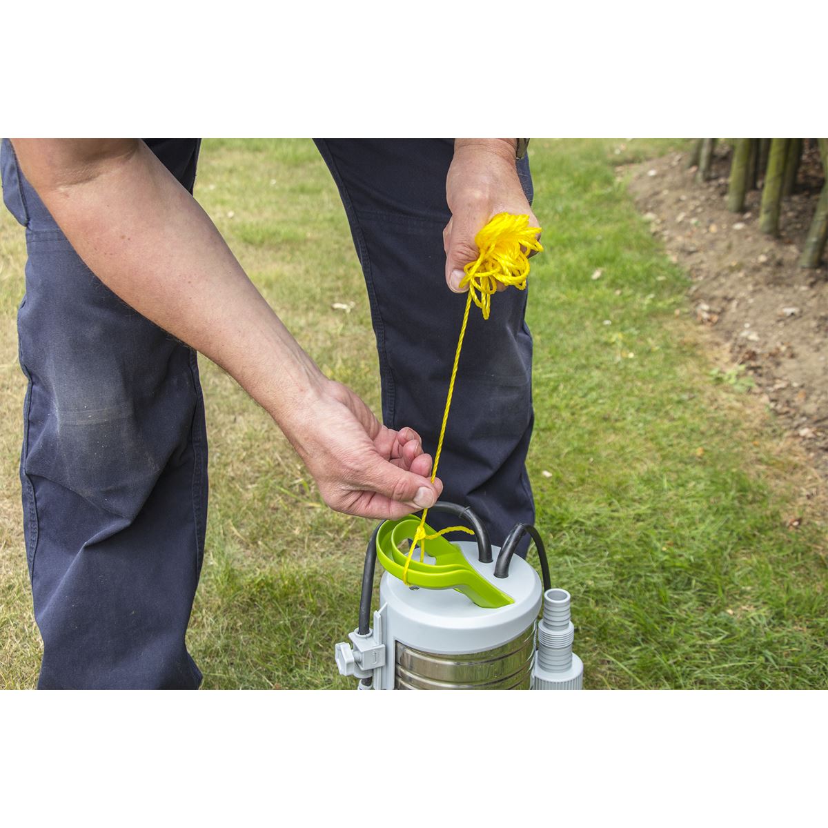 Sealey WPS225P Submersible Stainless Water Pump Automatic Dirty Water 225L/min 230V Sealey