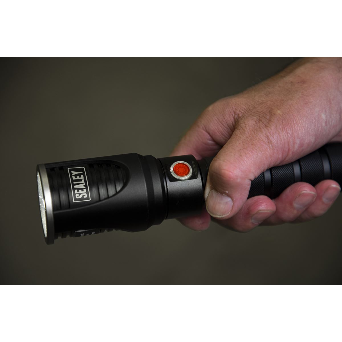 Sealey LED4492 Aluminium Torch 10W SMD LED Adjustable Focus Rechargeable with USB Port Sealey