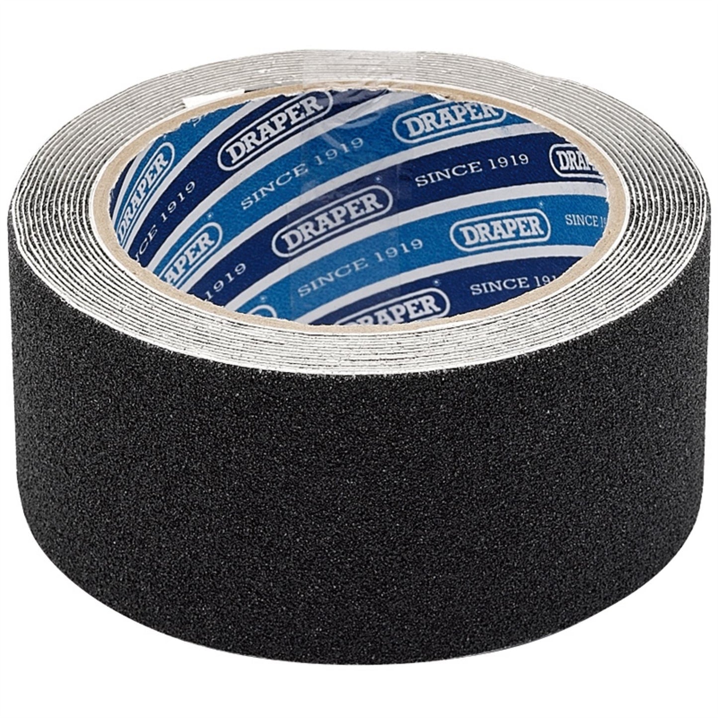Draper 63384 Heavy Duty Safety Grip Tape Roll 3.7m x 50mm Black Draper