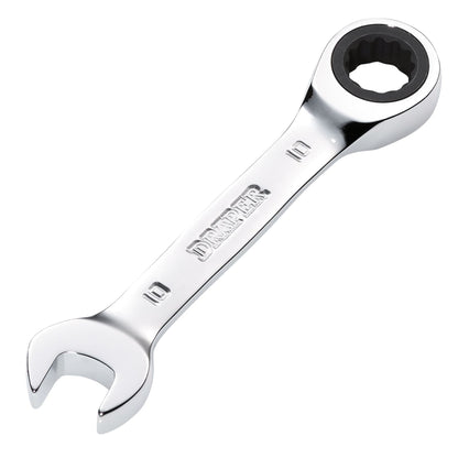 Draper 27865 HI-TORQ® Metric Stubby Ratchet Combination Spanner 10mm Draper
