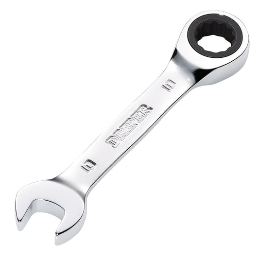 Draper 27865 HI-TORQ® Metric Stubby Ratchet Combination Spanner 10mm Draper