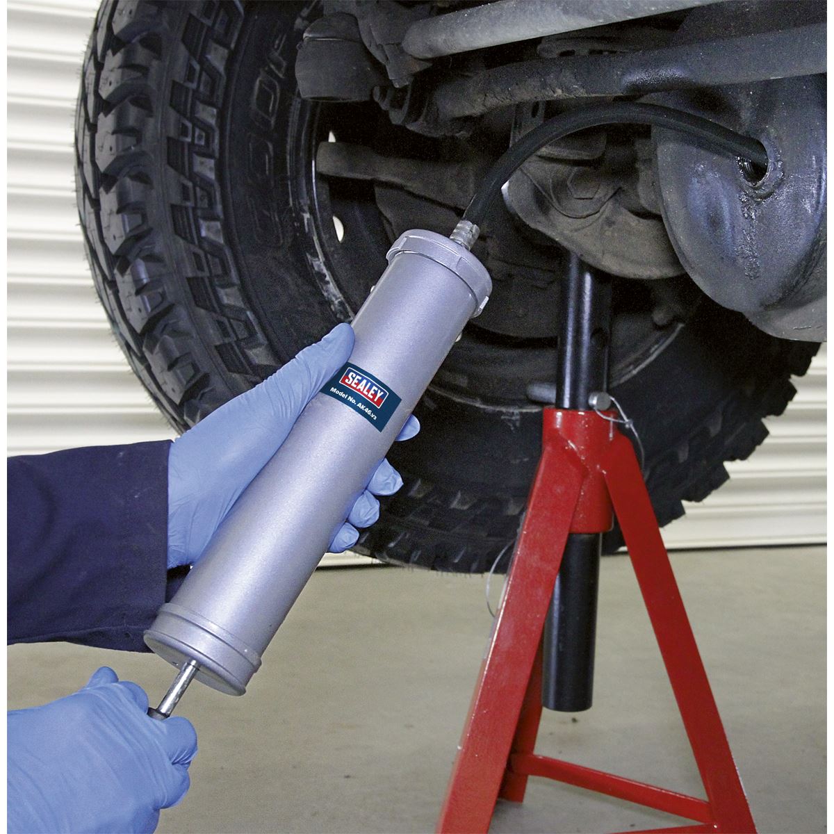 Sealey AK46 Oil Suction Syringe 500ml Metal Body Sealey