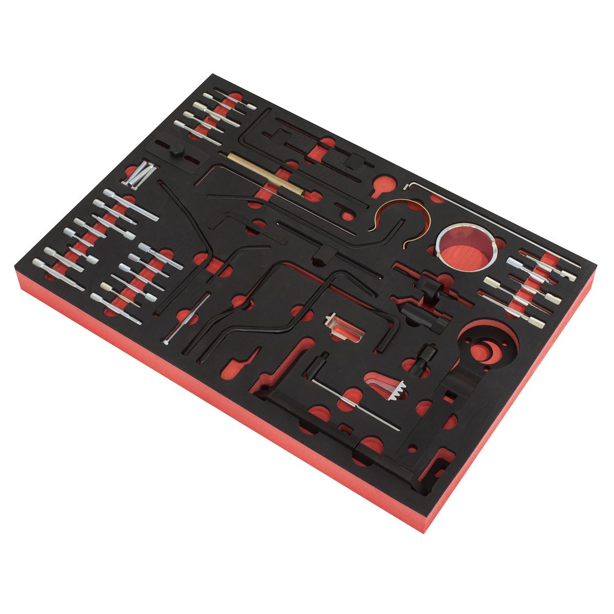 Sealey VS5300MK Diesel & Petrol Master Timing Tool Kit 48pc - for PSA - Belt/Chain Drive Sealey